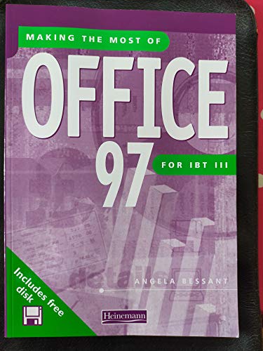 Stock image for Making the Most of Office 97 for IBT III (Rsa) for sale by AwesomeBooks