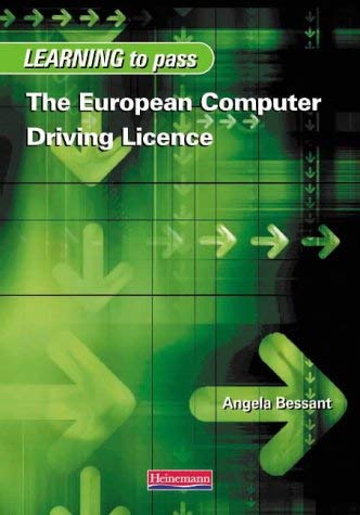 Beispielbild fr Learning to Pass The European Computer Driving Licence 2nd ed zum Verkauf von WorldofBooks