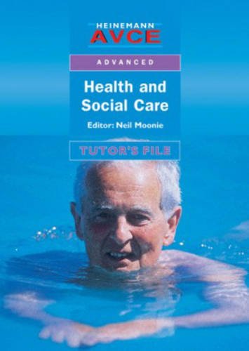 Imagen de archivo de AVCE Health and Social Care: Tutors File (Heinemann AVCE. Advanced) a la venta por Greener Books