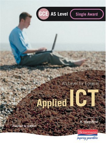 Stock image for Edexcel as GCE Applied ICT for sale by GoldenWavesOfBooks