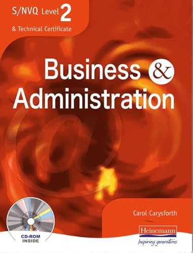 Imagen de archivo de S/NVQ Level 2 Business and Administration Student Book (S/NVQ Business & Administration) a la venta por WorldofBooks