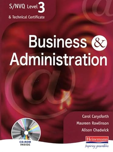 Imagen de archivo de S/NVQ Level 3 Business & Administration Student Book (S/NVQ Business & Administration) a la venta por WorldofBooks