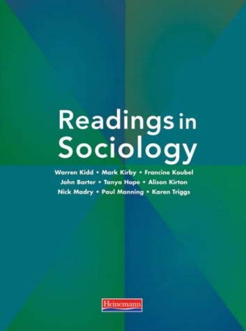 Beispielbild fr Readings in Sociology zum Verkauf von AwesomeBooks