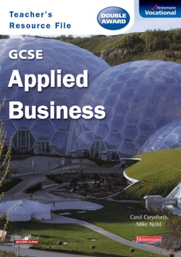 GCSE Applied Business Teachers Resource File & CD-ROM (9780435471002) by Carysforth, Ms Carol; Neild, Mr Mike