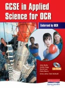 Stock image for GCSE Applied Science for OCR Student Book & CD-ROM (GCSE in Applied Science for OCR) for sale by AwesomeBooks