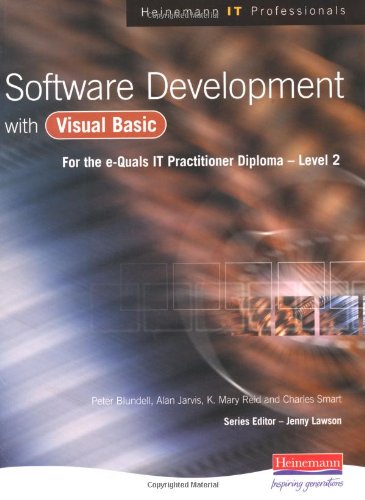Imagen de archivo de Software Development with Visual Basic (Heinemann IT Professionals) a la venta por Phatpocket Limited