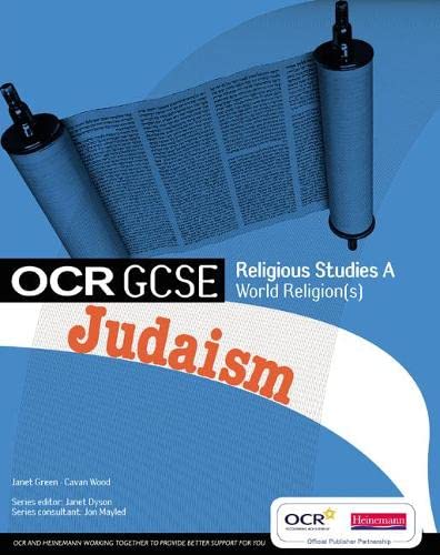 Stock image for GCSE OCR Religious Studies A: Judaism Student Book (OCR Gcse Religious Studies a) for sale by MusicMagpie
