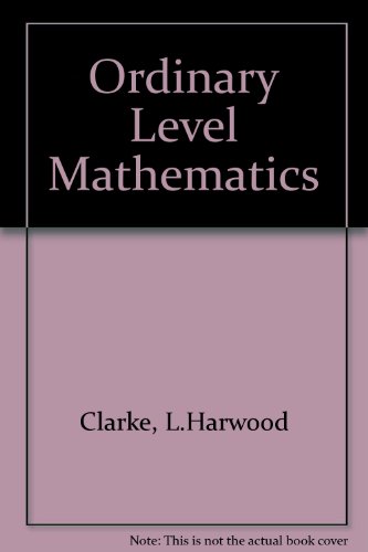 Stock image for Ordinary Level Mathematics for sale by WorldofBooks