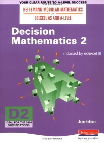 Beispielbild fr Decision Mathematics 2 (Heinemann Modular Mathematics for Edexcel AS and A Level) zum Verkauf von WorldofBooks