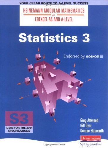 Stock image for Heinemann Modular Maths For Edexcel AS & A Level Statistics 3 (S3) (Heinemann Modular Mathematics for Edexcel AS and A Level) for sale by Goldstone Books