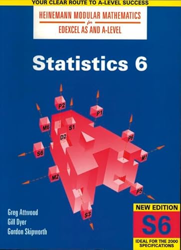 9780435510879: Heinemann Modular Mathematics for Edexcel As and a Level Statistics 6