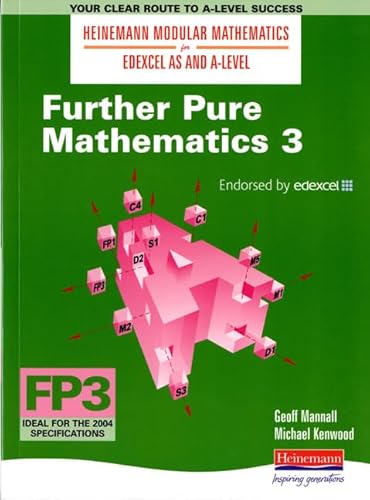 Stock image for Further Pure Mathematicss 3 (Heinemann Modular Mathematics for Edexcel AS and A Level) for sale by WorldofBooks