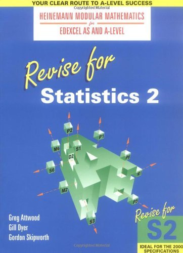 Imagen de archivo de Revise for Statistics 2 (Heinemann Modular Mathematics for Edexcel AS and A Level): No. 2 a la venta por Goldstone Books