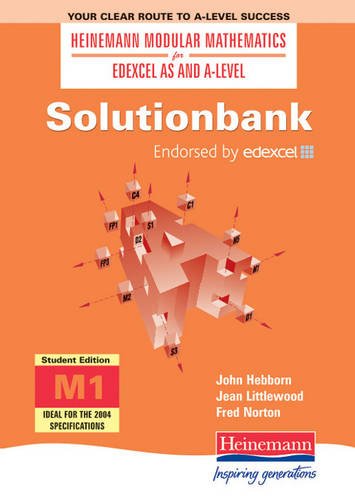 Beispielbild fr Solutionbank: Mechanics: Student Edition 1 (Heinemann Modular Mathematics for Edexcel AS and A Level) zum Verkauf von medimops