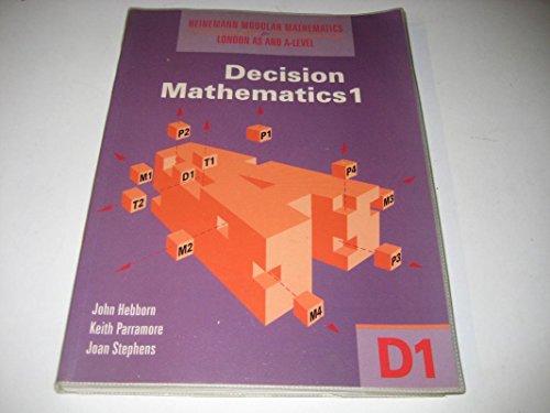 9780435518134: Heinemann Modular Mathematics for London As and A Level. Decision Maths 1 (D1)