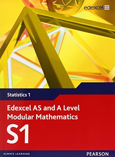 Imagen de archivo de Edexcel AS and a Level Modular Mathematics Statistics 1 S1 a la venta por Better World Books
