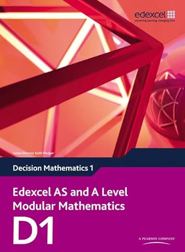 Beispielbild fr Edexcel AS and A Level Modular Mathematics - Decision Mathematics 1 zum Verkauf von WorldofBooks