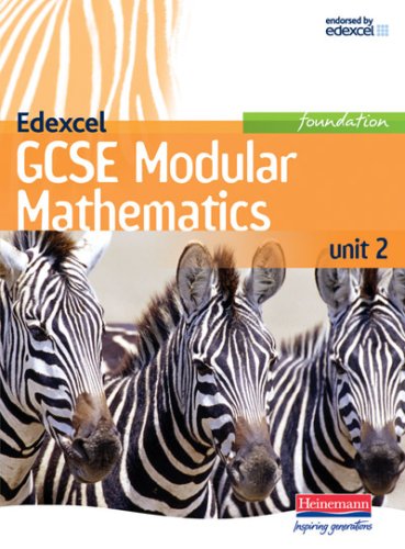 Stock image for Edexcel GCSE Modular Mathematics Foundation Unit 2 Student Book (old Unit 3) (Edexcel GCSE Maths 2006) for sale by WorldofBooks