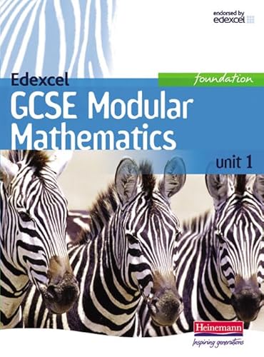 Stock image for Edexcel GCSE Modular Mathematics Foundation Unit 1 Student Book (old Unit 2): Foundation 2 Student Book (Edexcel GCSE Maths 2006) for sale by Reuseabook