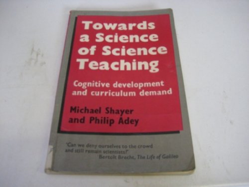 Imagen de archivo de Towards Science, Science Teaching a la venta por Better World Books