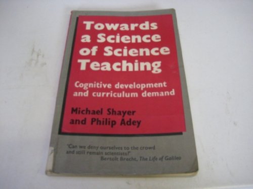 Stock image for Towards Science, Science Teaching for sale by Better World Books