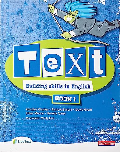 Imagen de archivo de Text Building Skills in English 11-14 Student Book 1: Student Book Bk. 1 a la venta por AwesomeBooks