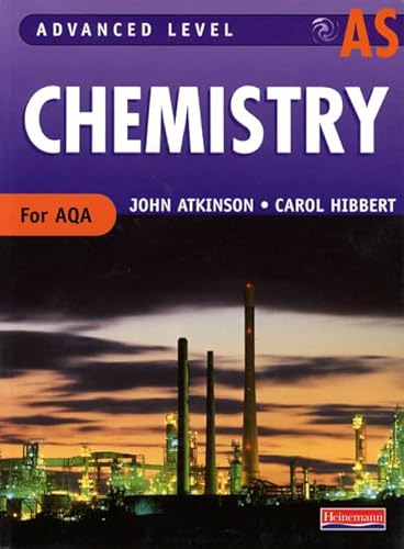 9780435581343: As Level Chemistry for Aqa