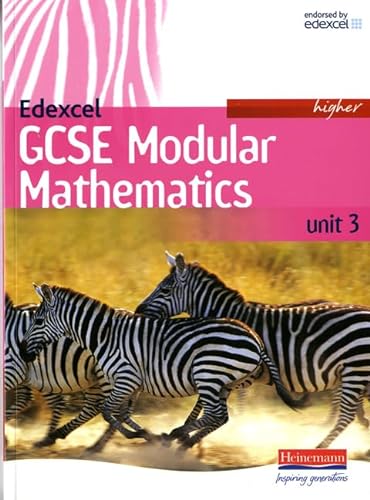 Stock image for Edexcel GCSE Modular Mathematics: Higher Unit 3 (Edexcel GCSE Modular Mathematics) (Edexcel GCSE Maths 2006) for sale by WorldofBooks