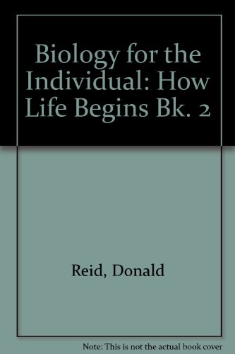 How Life Begins Bfi 2 (9780435597528) by REID & BOOTH