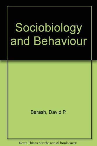 9780435620462: Sociobiology and Behaviour