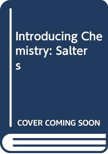 Beispielbild fr Introducing Chemistry: Salters: The Salters' Approach zum Verkauf von medimops