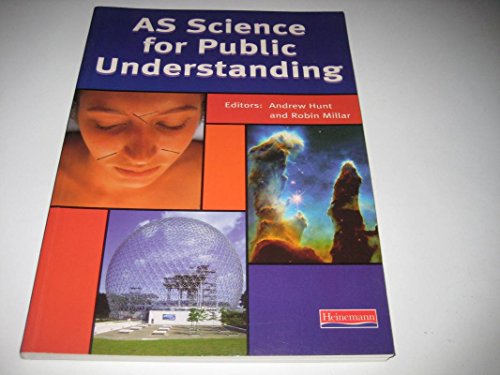 Stock image for AS Science for Public Understanding for sale by Greener Books