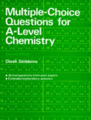 Beispielbild fr Multiple-Choice Questions for A-level Chemistry (2nd Edition) zum Verkauf von WorldofBooks
