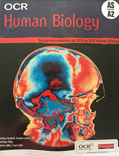 Imagen de archivo de OCR Human Biology AS and A2 Student Book a la venta por Better World Books Ltd