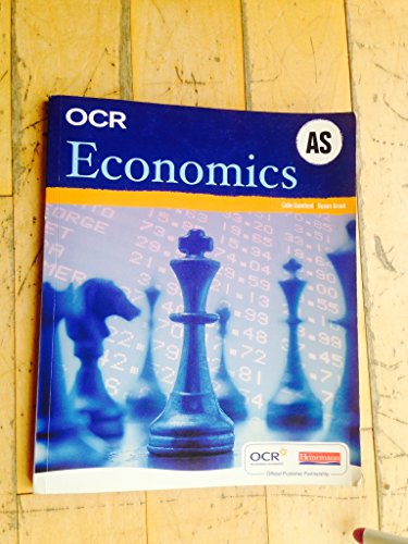 Imagen de archivo de OCR AS Economics Student Book a la venta por Reuseabook