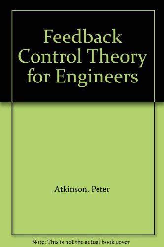 Beispielbild fr Feedback Control Theory for Engineers zum Verkauf von WeBuyBooks