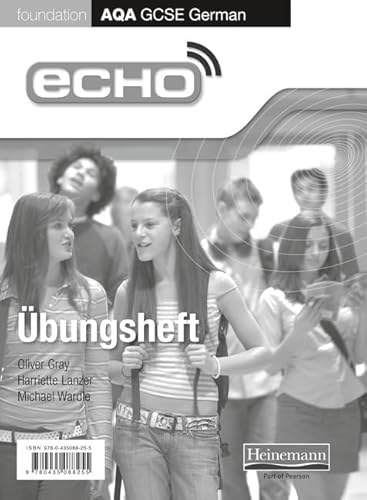 Stock image for Echo AQA GCSE German Foundation Workbook 8 Pack (AQA Echo GCSE German) for sale by Buchpark