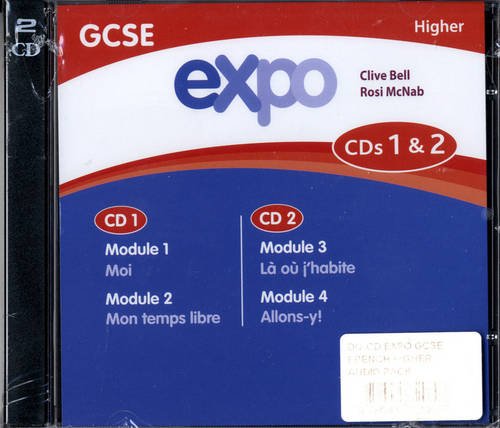 9780435720803: Expo (OCR&AQA) GCSE French Higher Audio CDs (pack of 3)