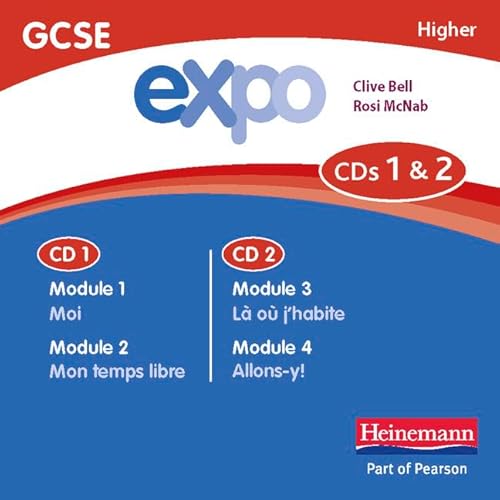 9780435720803: Expo (OCR&AQA) GCSE French Higher Audio CDs (pack of 3) (AQA Expo GCSE French)