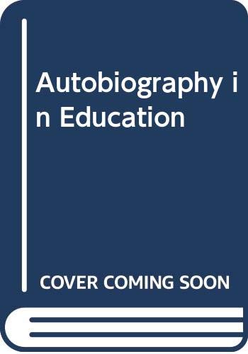 Imagen de archivo de Autobiography in Education a la venta por WorldofBooks