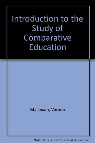 9780435805302: Intro Study Comparative Education