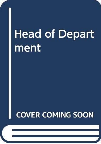 Stock image for Head of Department for sale by Goldstone Books