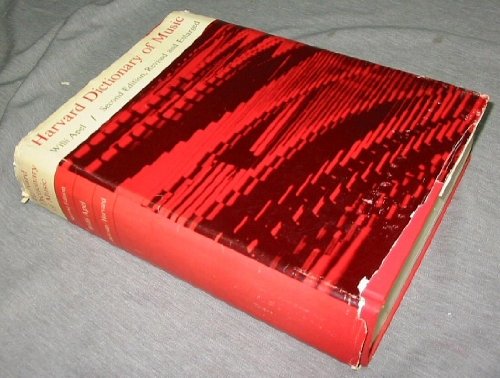 Imagen de archivo de Harvard Dictionary of Music a la venta por Sarah Zaluckyj