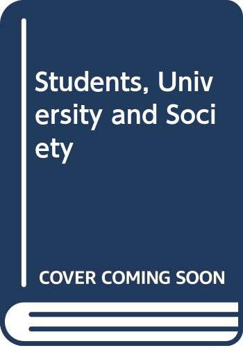 Stock image for Students, University and Society : A Comparative Sociological Review for sale by Better World Books