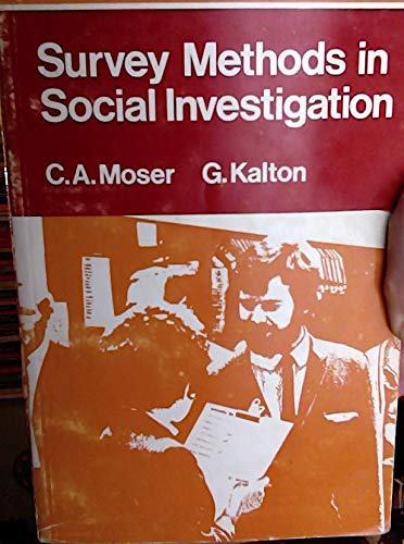 Stock image for Survey Methods in Social Investigation for sale by Goldstone Books