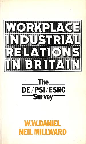 Workplace Industrial Relations in Britain