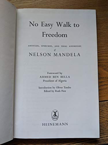 9780435835705: No Easy Walk to Freedom