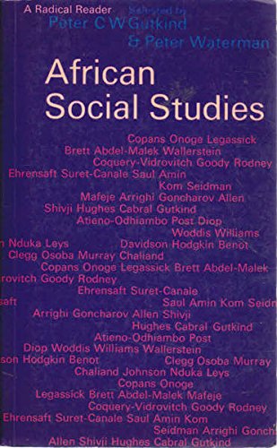 Imagen de archivo de African Social Studies: A Radical Reader a la venta por Anybook.com
