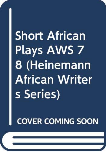 Stock image for Short African Plays for sale by Better World Books: West