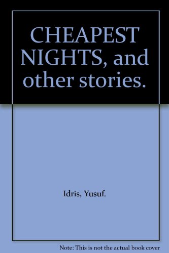 Cheapest Nights Idris AWS 209 (9780435902094) by Yusuf Idris; ÙŠÙˆØ³Ù Ø¥Ø¯Ø±ÙŠØ³